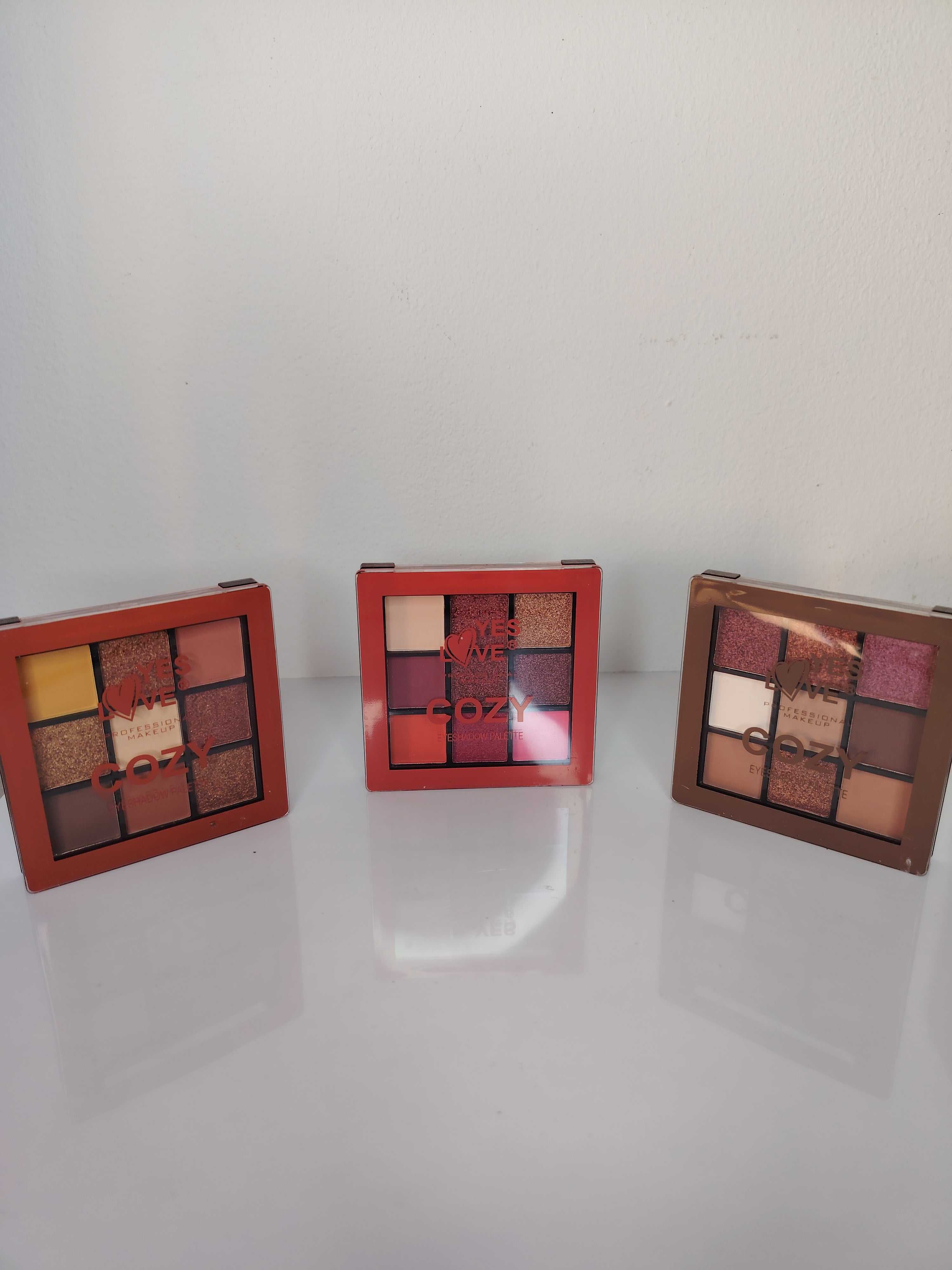 👀 Palette 9 Fards à Paupières – 3 Variantes Couleurs