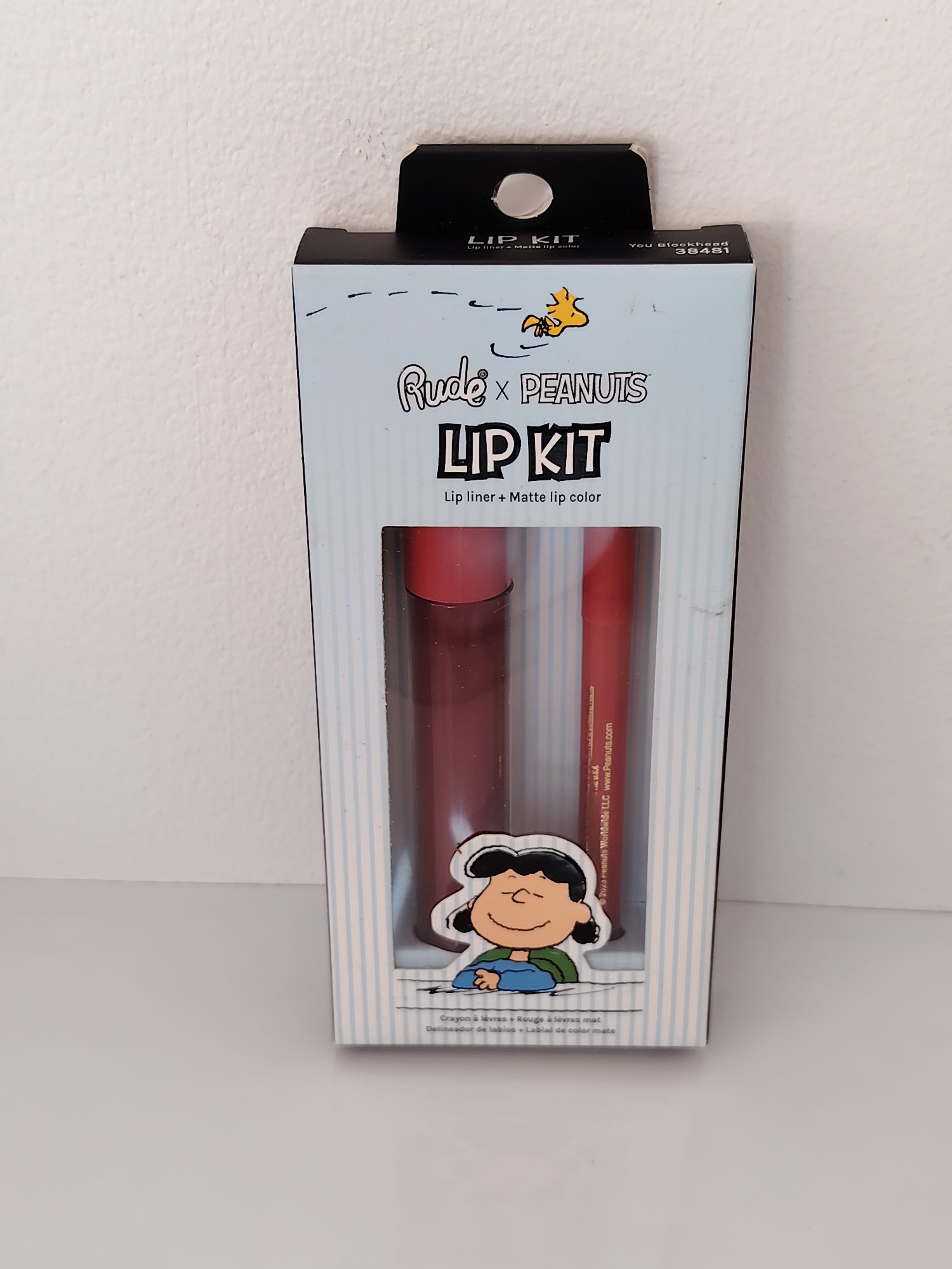 💄 Kit Rouge à Lèvres Rouge Sans Transfert + Crayon