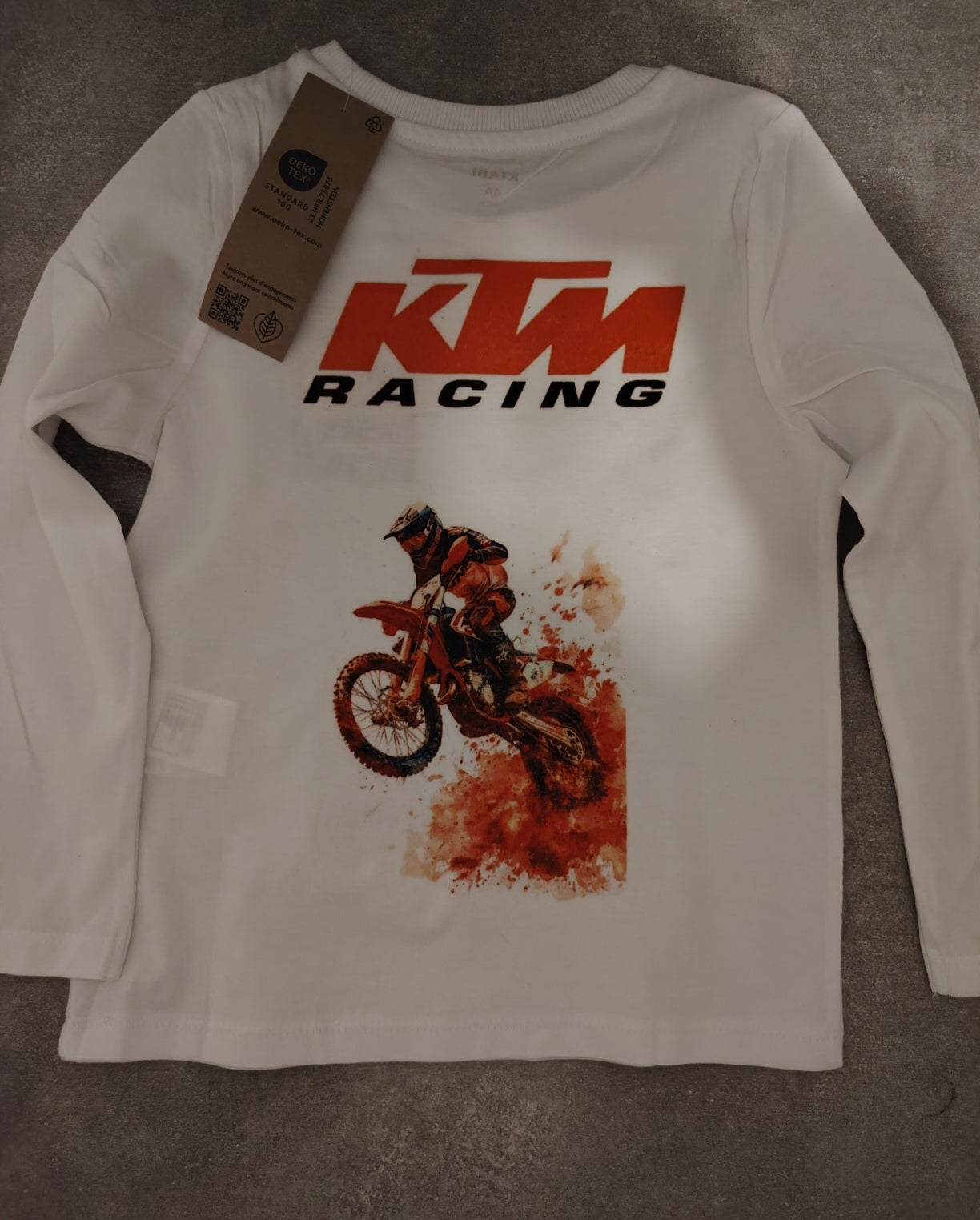 🏍️ T-shirt KTM – Enfant (3 à 10 ans)