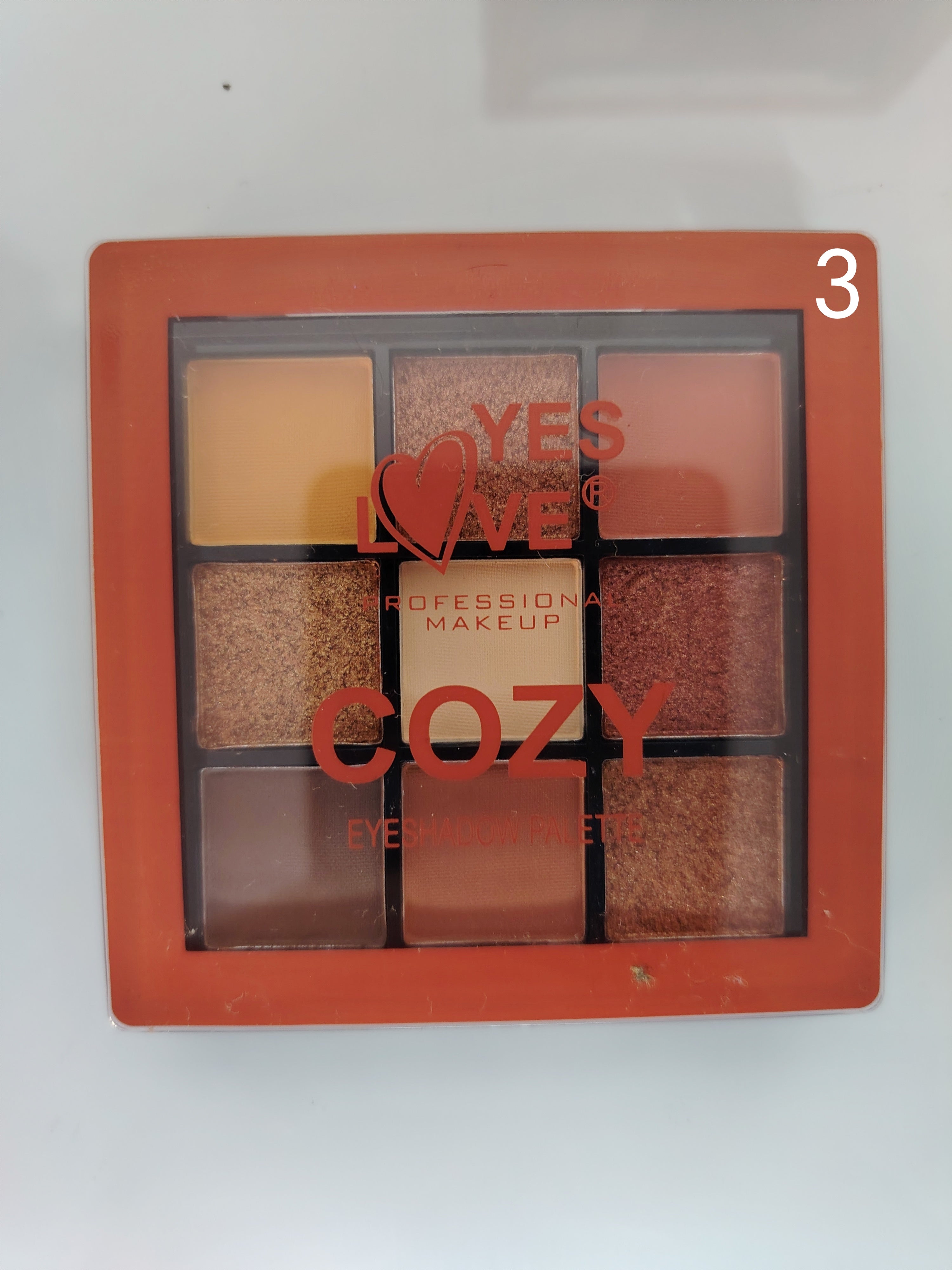 👀 Palette 9 Fards à Paupières – 3 Variantes Couleurs